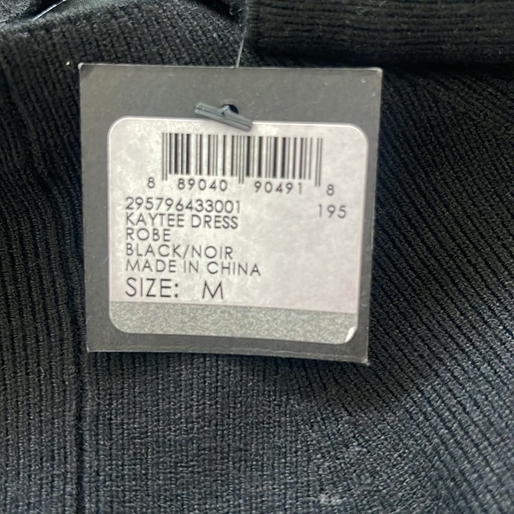 Black Club Monaco skater dress Kaytee NWT - Picture 3 of 4